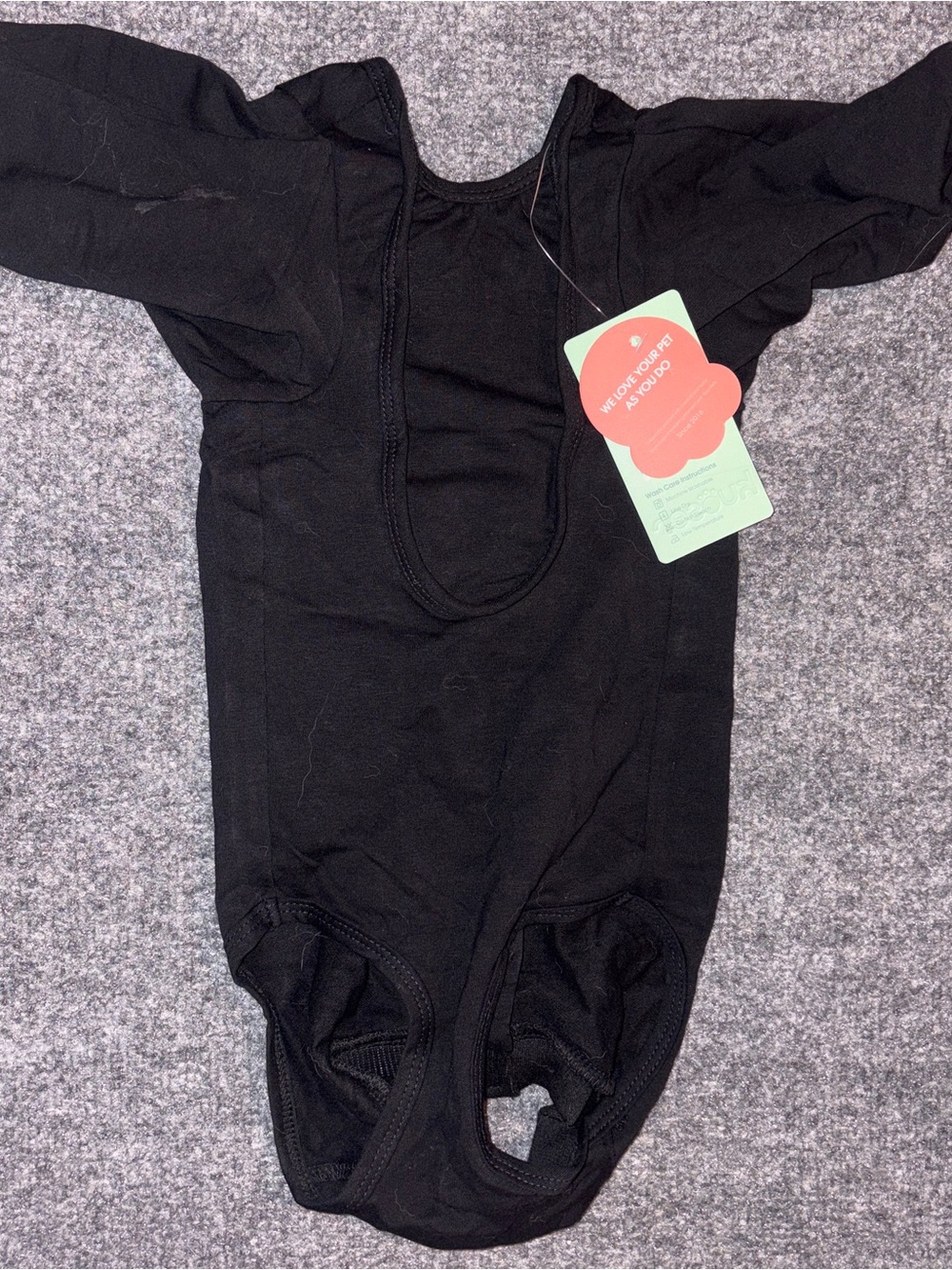 Black Bodysuit for dogs